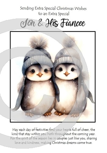 doodlecards Sister and Brother in Law Christmas Card Robin by Lamp