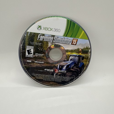 #ad Farming Simulator 15 Microsoft Xbox 360 2015 Disc Only $2.99