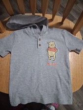 Winnie The Pooh Hooded Shirt Size 24 Month. Baby Disney