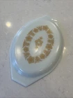 Pyrex 945-C 26 Butterfly Gold Milk Glass Casserole Baking Dish Lid ONLY-  EUC