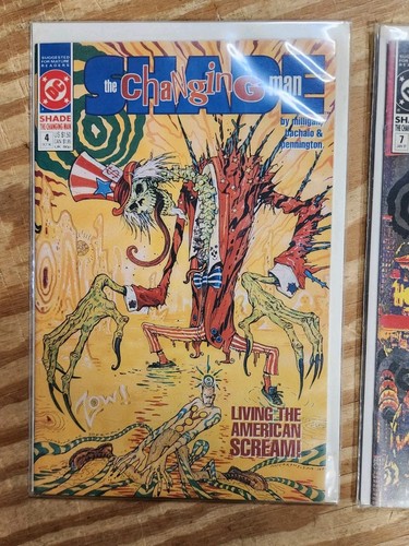 Shade the Changing Man Comic #4 #7 Lot - Picture 2 of 3