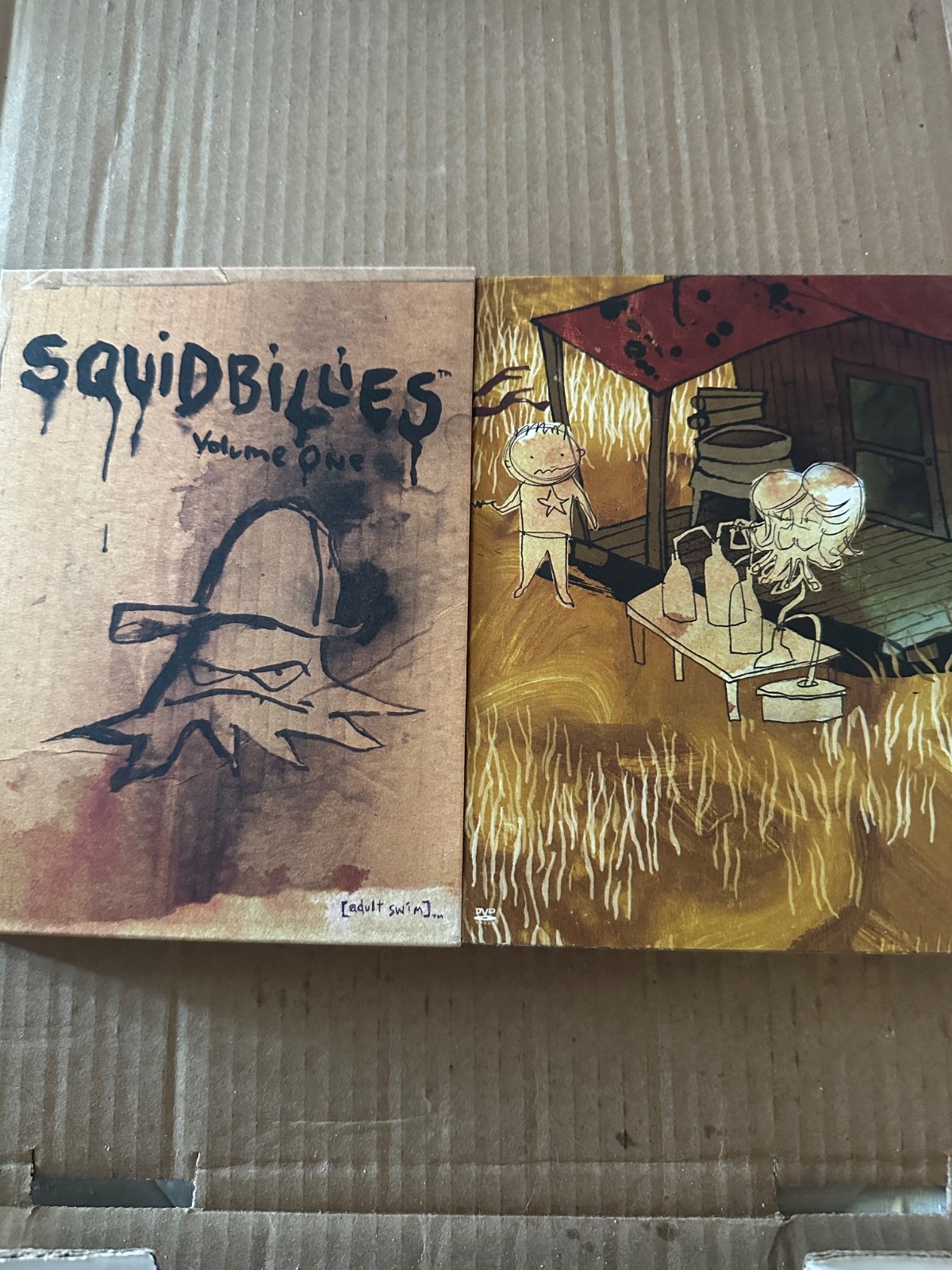 Squidbillies Volume 1 One DVD Out of Print RARE Adult Swim Animated TV Show OOP