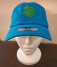 Cambridge Adjustable Back St. Patrick's Day Hat Four Leaf Clover New With Tags