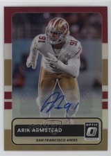 2025 Panini Donruss Optic 2015 Retro Auto Arik Armstead #23 Auto 1hr4