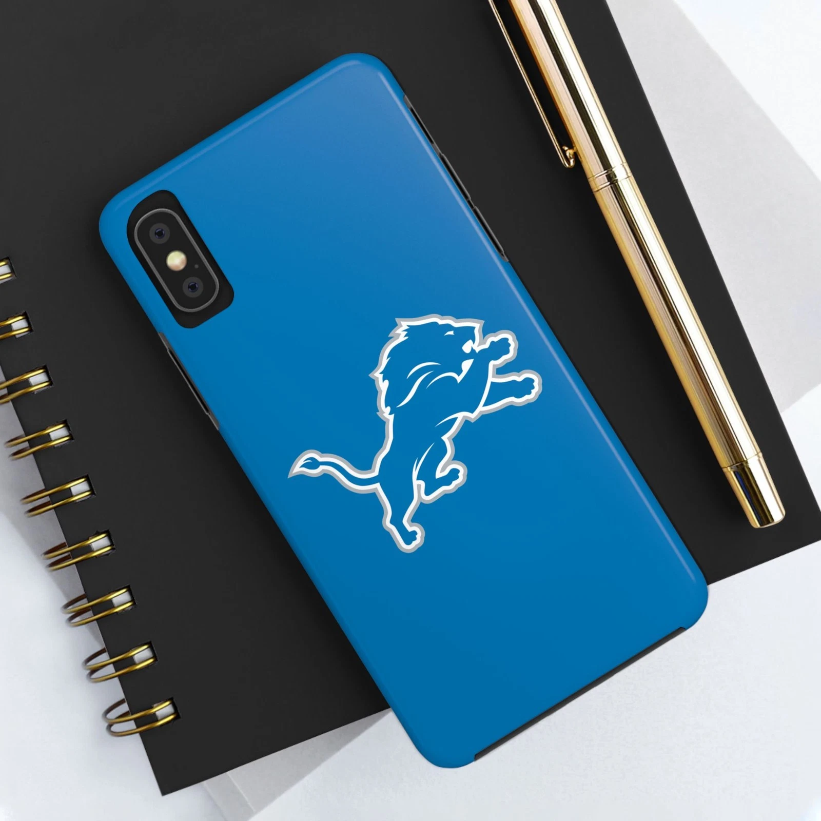 Detroit Lions Durable Phone Case for iPhone