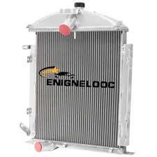 3 Row Core Aluminum Radiator For 1928 1929 Ford Model A Heavy Duty 3.3L L4 GA...