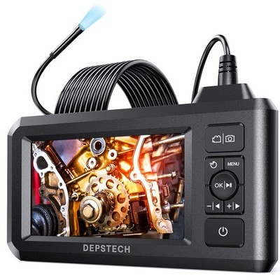 5.5mm Industrial Endoscope, 1080P Digital Borescope Inspection Camera with 4....