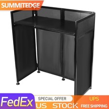 DJ Event Facade Scrim Metal Frame Booth Travel Bag Case 20" x 40" Flat Table Top