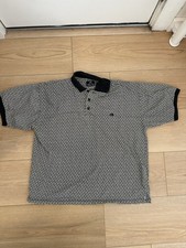 Givenchy Activewear Polo Shirt Mens XL Multicolor Geometric Cotton Short Sleeve