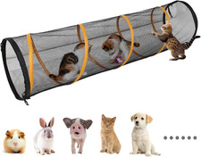 Cat Play Tunnel for Indoor and Outdoor, Kitty Play House, Cat Enclosures Easy to