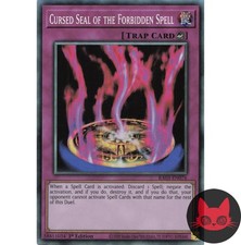 Yugioh Verfluchtes Siegel des Verbotenen Zaubers RA03-DE076 Collector's Rare 1. NM