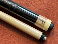 Schuler Pool Cue with Professional Maple Shaft, Leather Wrapped Cue. PL18-MOD