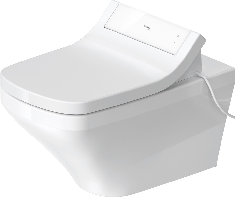 Duravit 613200011041300 White Elongated Bidet Toilet Seat Remote App ...