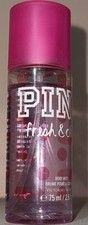 VICTORIA  S SECRET PINK FRESH  CLEAN FRAGRANCE BODY MIST SPRAY SPLASH 2.5 oz