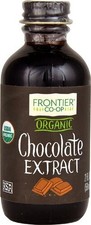 NEW Frontier Co-op Organic Chocolate Extract - LOT OF FIVE-NO LONGER AVAILABLE 