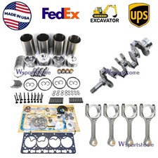 Crankshaftoverhaul Rebuild Kitrod For Kubota V3800 V3800di-t V3800t Engine Crankshaftoverhaul Rebuild Kitrod For Kubota V3800 V3800di-t V3800t Engine