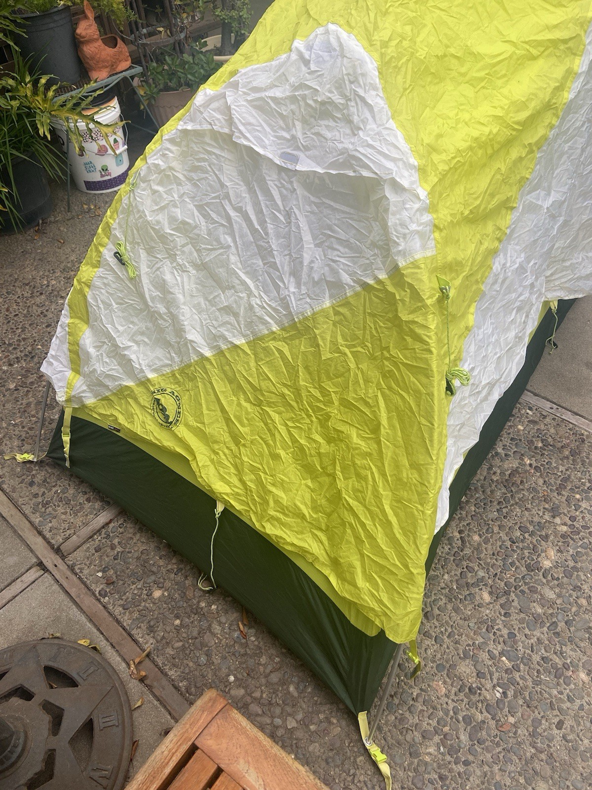 Big Agnes Tumble 1 MTNGLO Light Technology 1 Person 3-Season Backpacking Tent