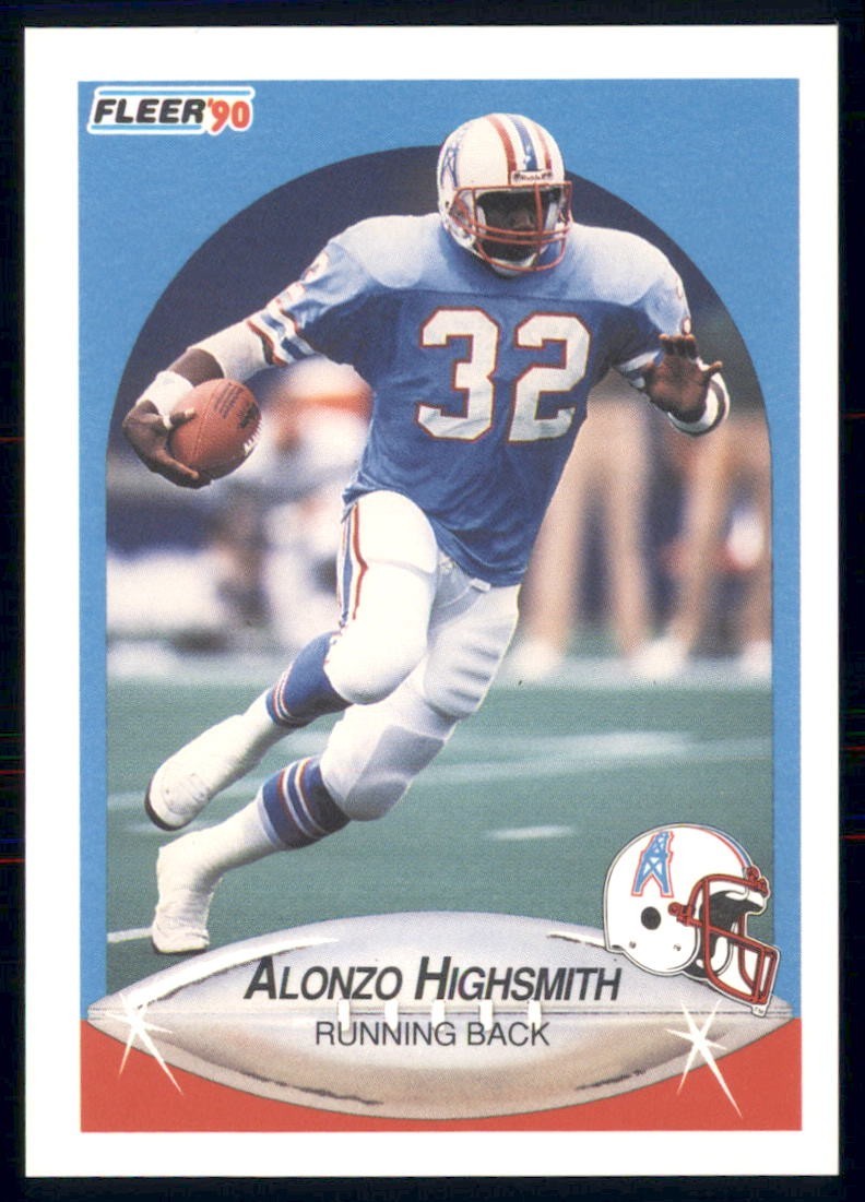 1990 Fleer - Alonzo Highsmith #129