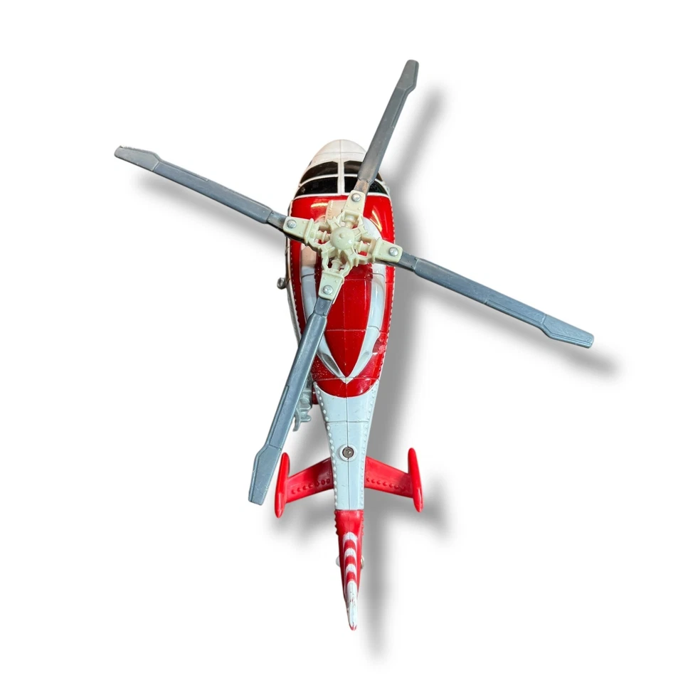 Matchbox Rescue Helicopter 21 Red White Lights Sounds Hook Toy Vintage 2000s - Image 2 of 4