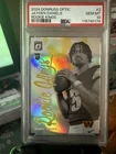Jayden Daniels PSA 10 Rookie Kings SSP 2024 Panini Optic Case Hit RC Silver Holo