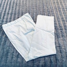 Banana Republic Linen women's pants size 12 in color aqua