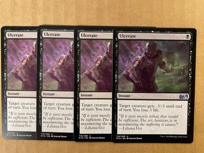 MTG 4x Ulcerate # 119 Core Set 2015 M15 Modern Magic the Gathering x4 NM