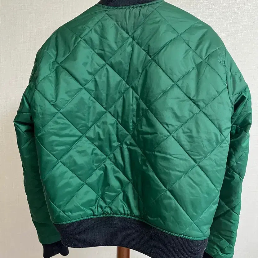 Lacoste Women's Navy Bomber Jacket - Size M thumbnail 8