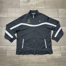 Tulane Green Wave Jordan Nike Track Jacket Adult XL Full Zip Authentic NCAA Mens