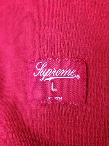 FW12 Supreme Réfléchissant Haut Manches Longues L/S T-Shirt L Large Vintage - Photo 4 sur 9