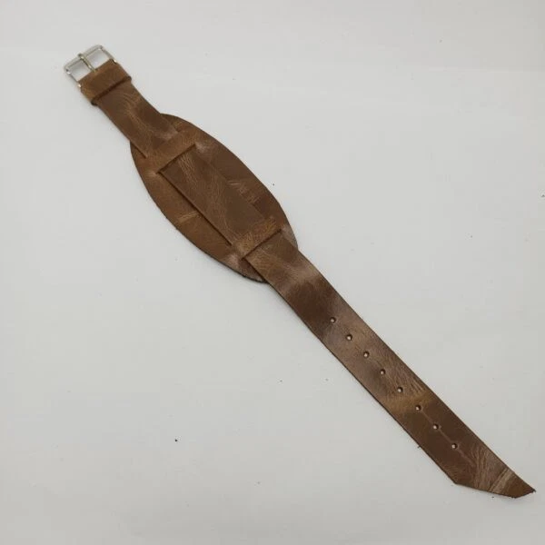 18 mm Bund Cuff Hollywood Citizen Bullhead Brad Pitt Brown Strap SBZ217ADM3(SS) - Image 2 of 4