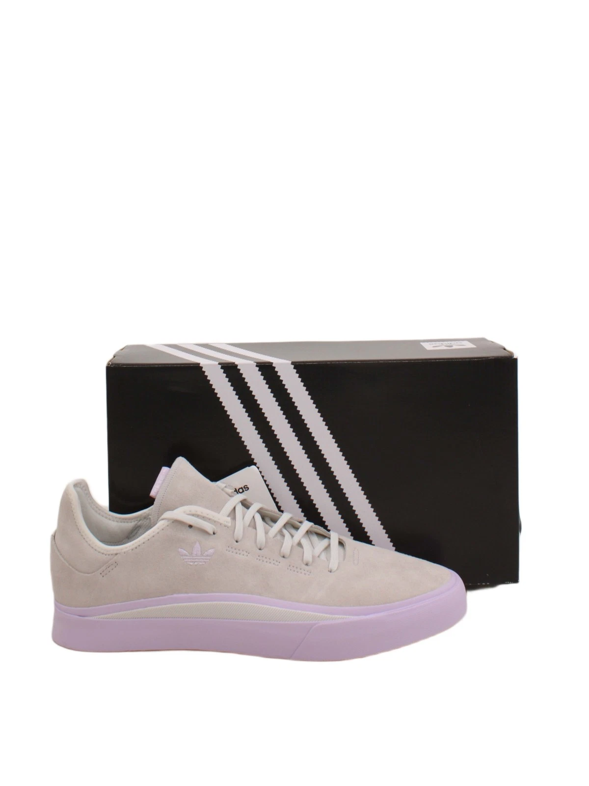 Adidas Scarpe da Ginnastica Uomo UK 11 Grigio Pelle con Altre Sneakers Nuove con Etichette