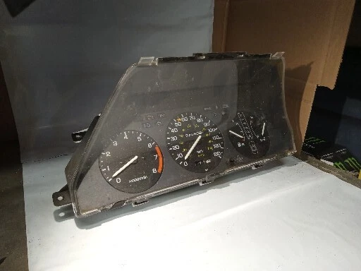 1987 Honda ACCORD LX painel de medidores de instrumentos original automático fabricante de equipamento original 184K - Imagem 2 de 4