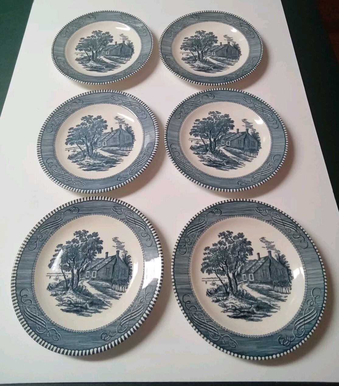 Vintage Currier and Ives 7-1/4