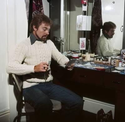 Sir Derek George Jacobi English Actor 1972 OLD PHOTO 1
