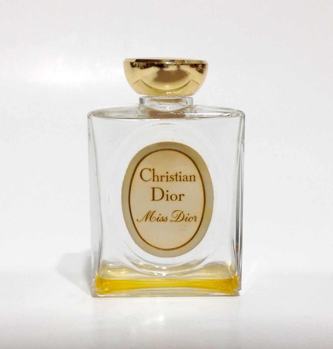 Vintage Christian Dior MISS DIOR 1 oz Empty Perfume Bottle ~ Made