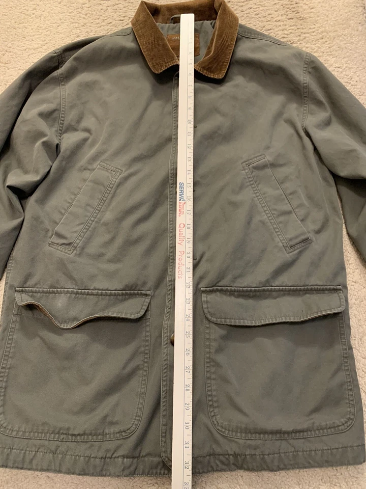 Reel Legends Men's Size Medium Corduroy Collar Field Hunting Fishing Coat Jacket - Image 3 of 4