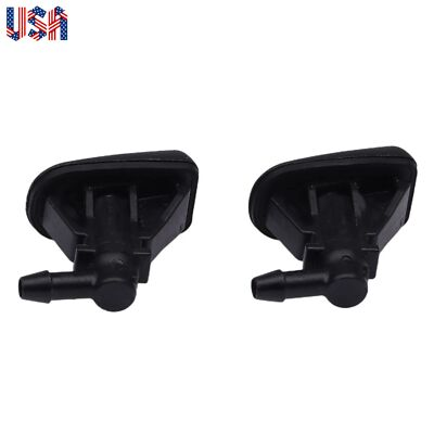 #ad 2x Windshield Wiper Water Spray Jet Washer Nozzle for 2012 2017 Ford Focus USA $18.10