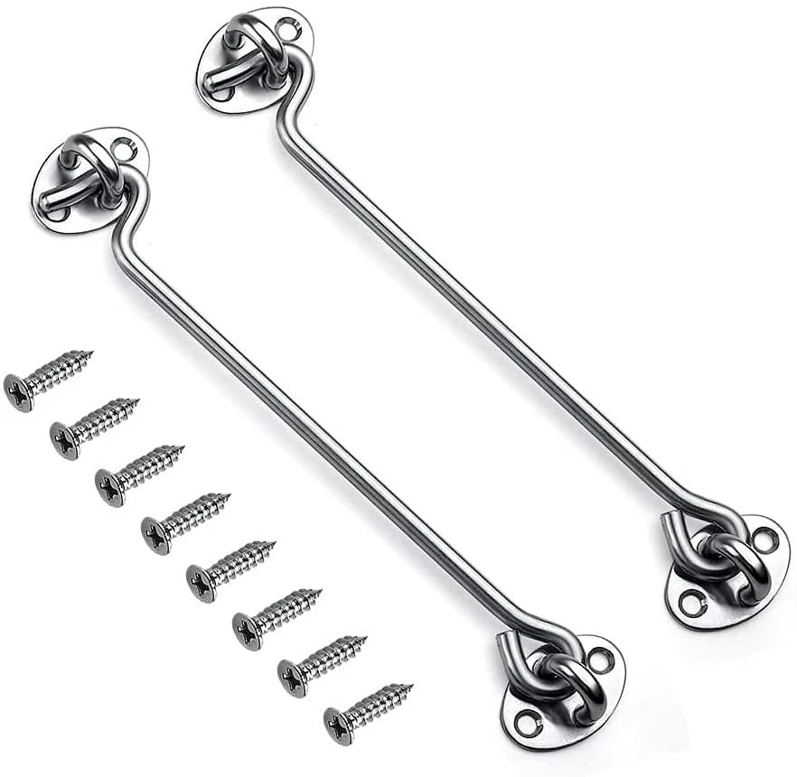 Hook latch for door deals