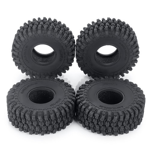 1.0 pneumatici pneumatici fango pneumatici terreno per aggiornamenti RC 1/18 TRX4M assiale SCX24 1/24 US - Foto 12 di 17