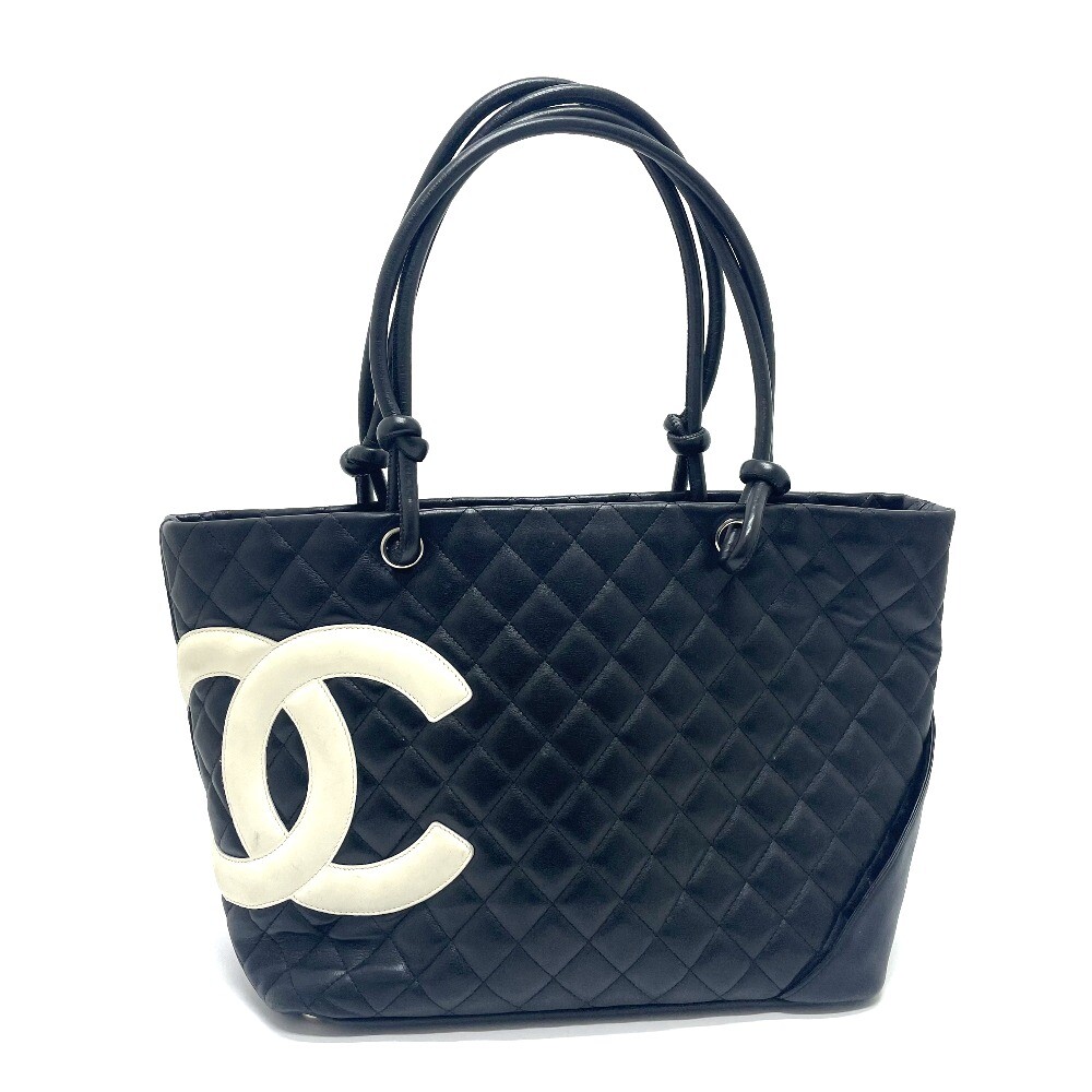 chanel black and white bag