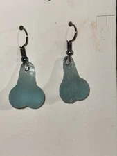Ear Nuts, Blue Balls Earrings Truck Nutz, Bulls Balls Stocking Stuffer