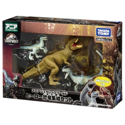 ANOTOGASTER 3個セット TAKARA TOMY ANIA ANIMALS JURASSIC WORLD HERO DINOSAUR SET OF