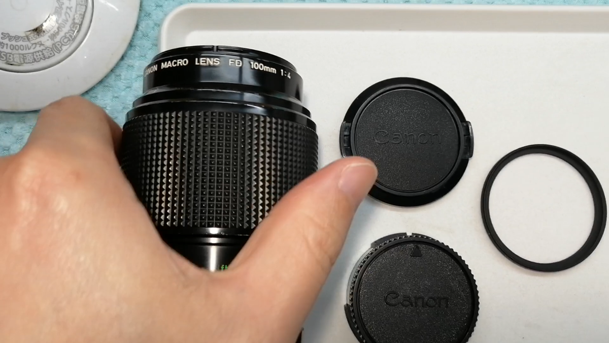CANON NEW FD MACRO 100mm f/4 MF NFD Lens [Excellent+++