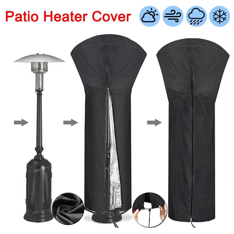Outdoor Use Windy Weather Waterproof Patio Heater Cover Heavy Duty