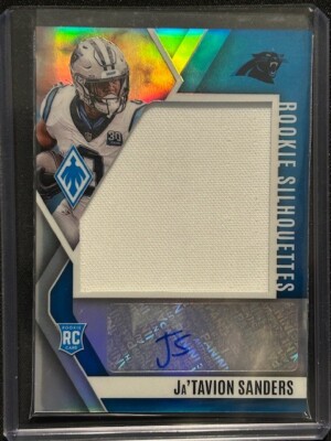 2024 Panini Phoenix - Ja'Tavion Sanders #RS-JSS Rookie Silhoutettes /149 (RC)