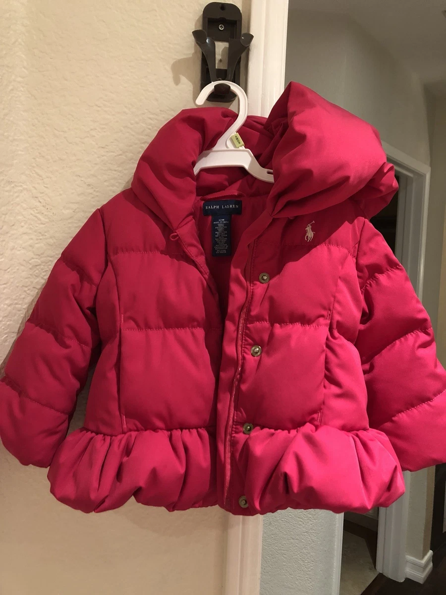 Polo Jacket girl Kids Size (12 Ralph Lauren Coat Puffer | eBay