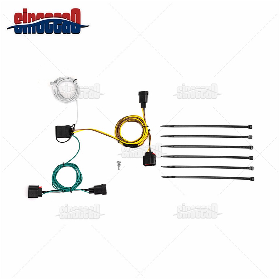 For 20072010 Jeep Grand Cherokee Trailer Hitch 2'' Receiver & Wiring