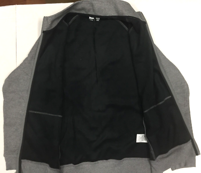 Bench Men's Full Zip Jacket GRAY XL | eBay