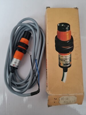 DataLogic RC-50, 220V AC Photoelectric Sensor -OVP/unused- new old stock,