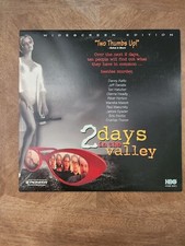 "2 Days In The Valley" Laserdisc LD Widescreen Edition
